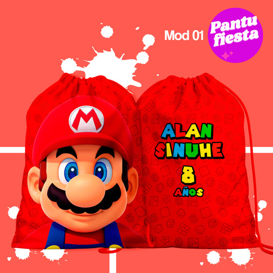 Bolo Dulcero Morralito Mario Bros