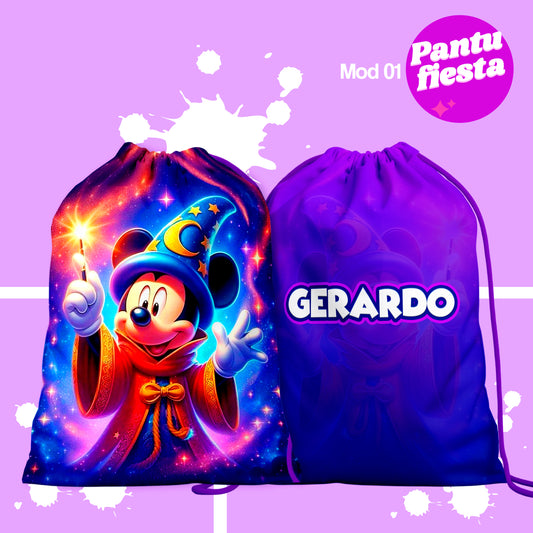 Bolo Dulcero Morralito Mickey Mago