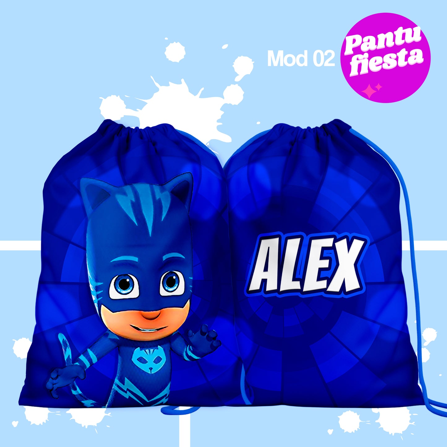 Bolo Dulcero Morralito PJ Mask
