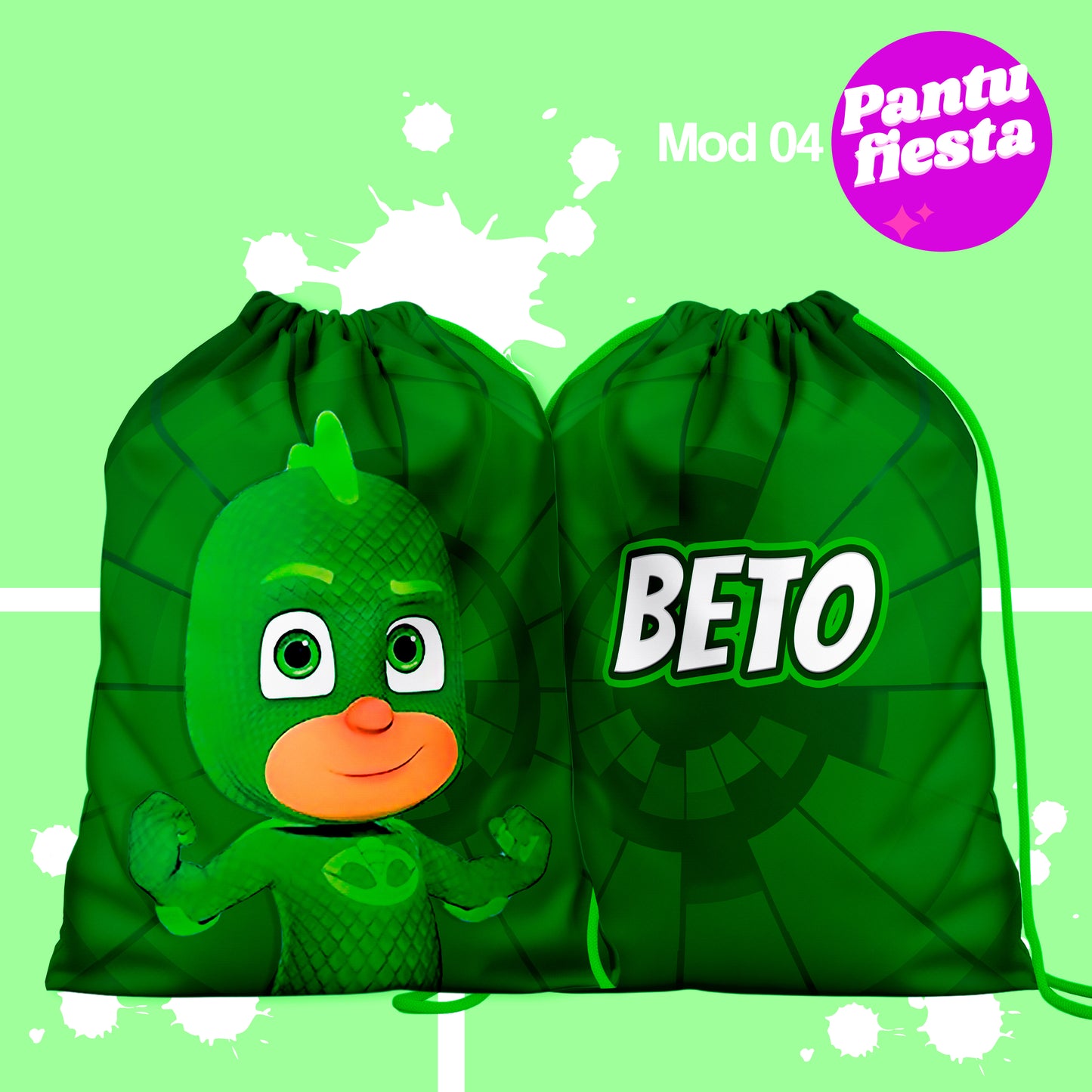 Bolo Dulcero Morralito PJ Mask