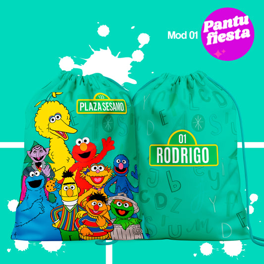 Bolo Dulcero Morralito Plaza Sésamo