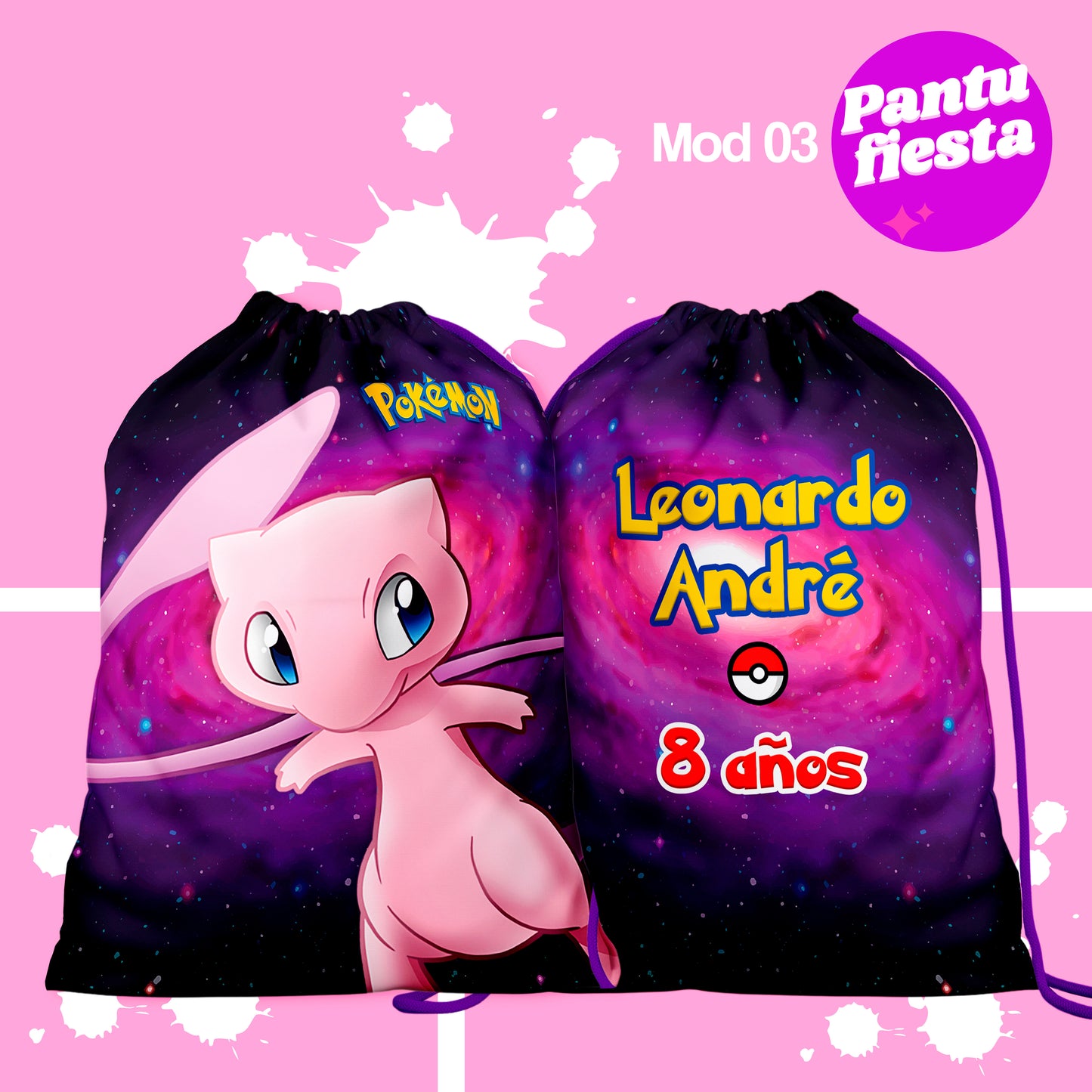 Bolo Dulcero Morralito Pokemon