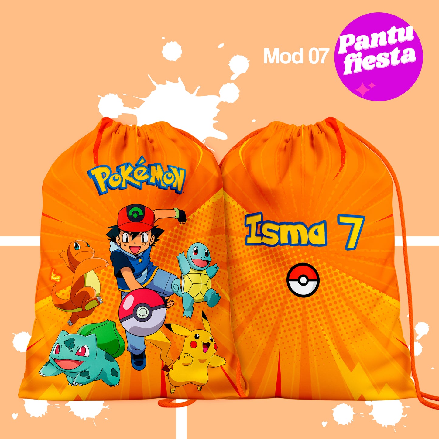 Bolo Dulcero Morralito Pokemon