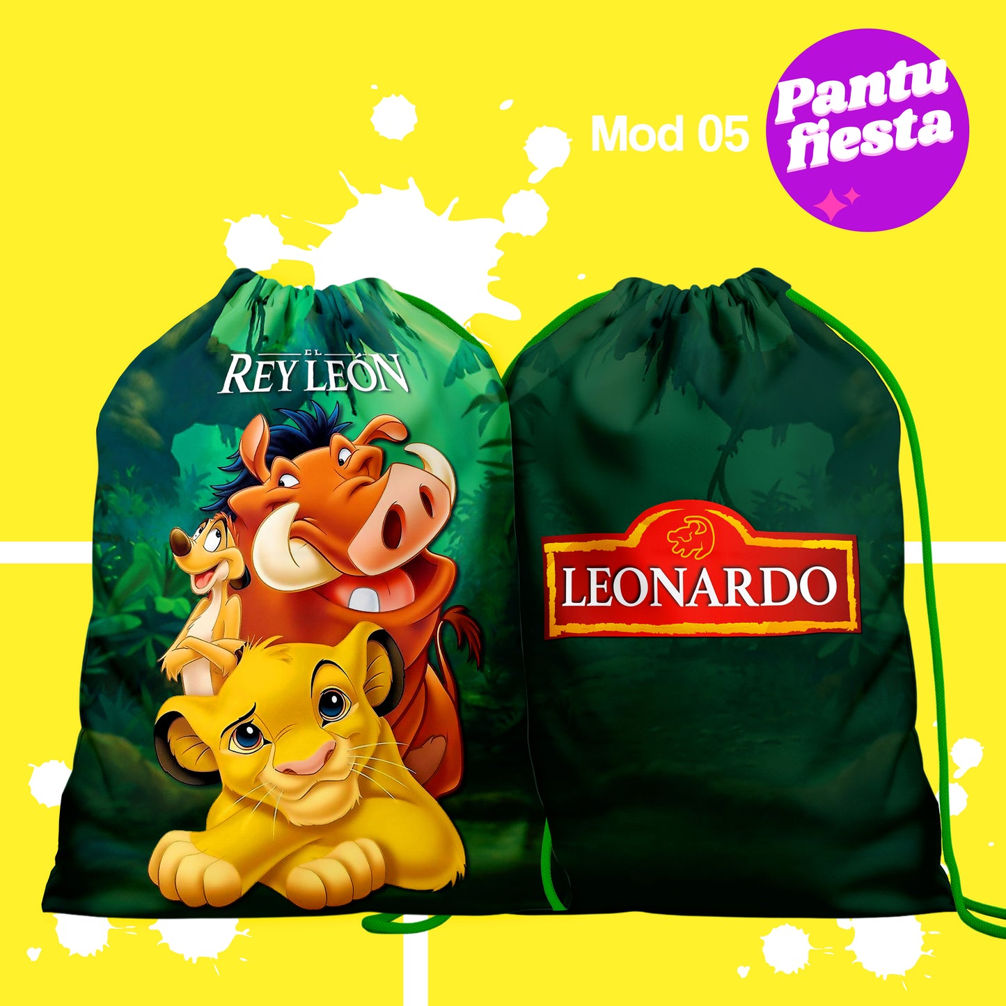 Bolo Dulcero Morralito Rey León