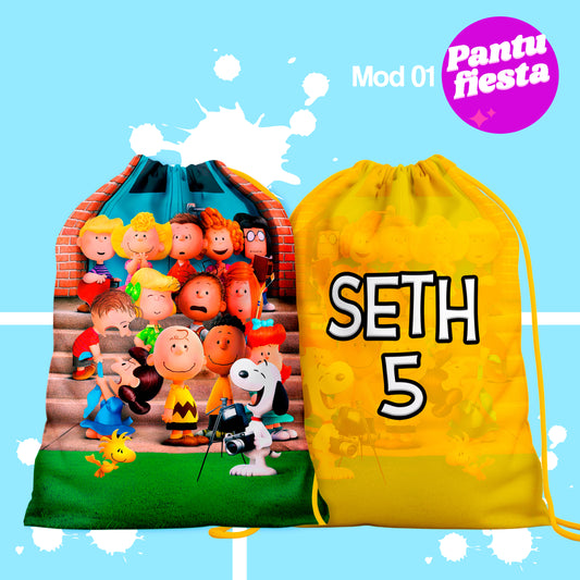 Bolo Dulcero Morralito Snoopy