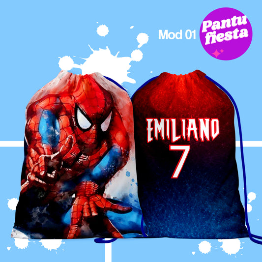 Bolo Dulcero Morralito Spiderman