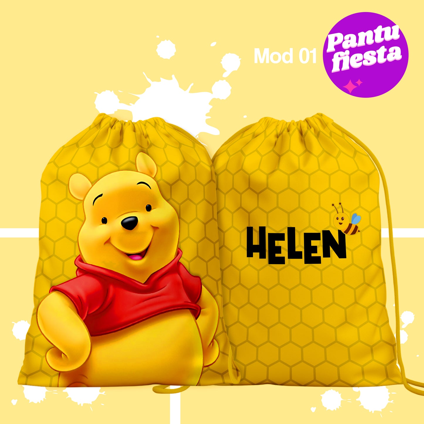 Bolo Dulcero Morralito Winnie Pooh