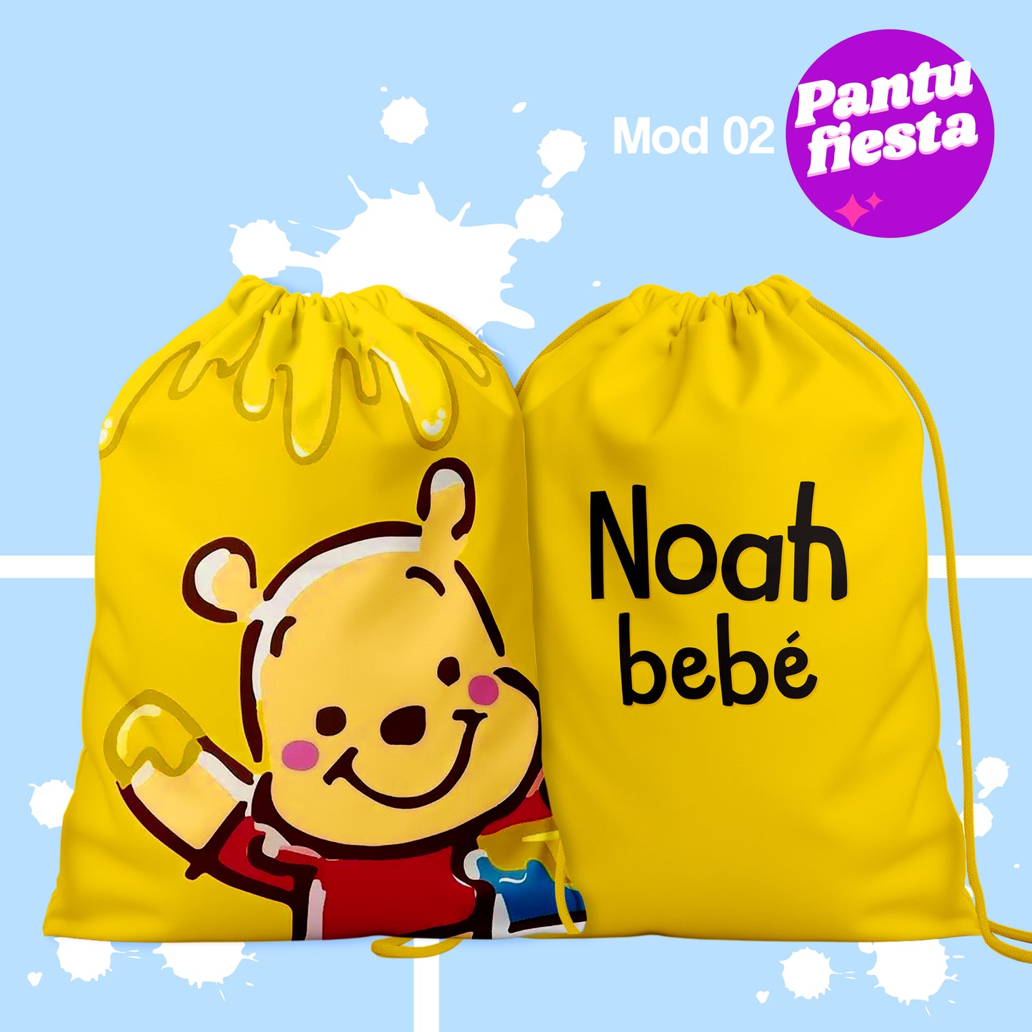 Bolo Dulcero Morralito Winnie Pooh