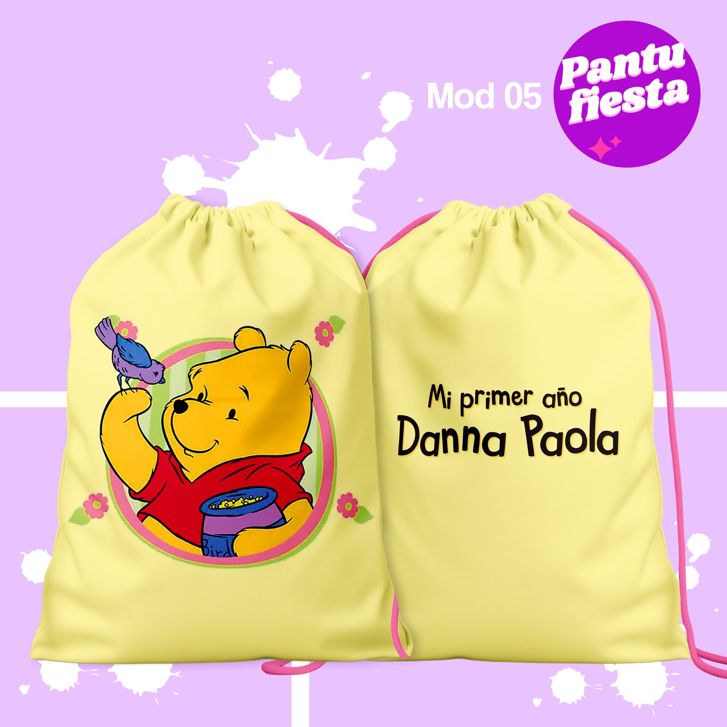 Bolo Dulcero Morralito Winnie Pooh