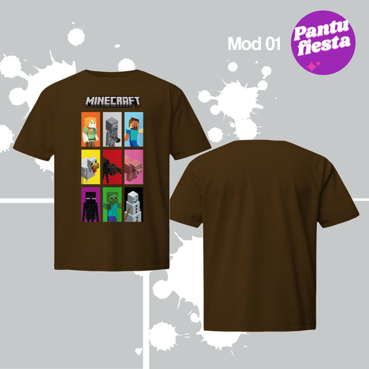 Playera Minecraft
