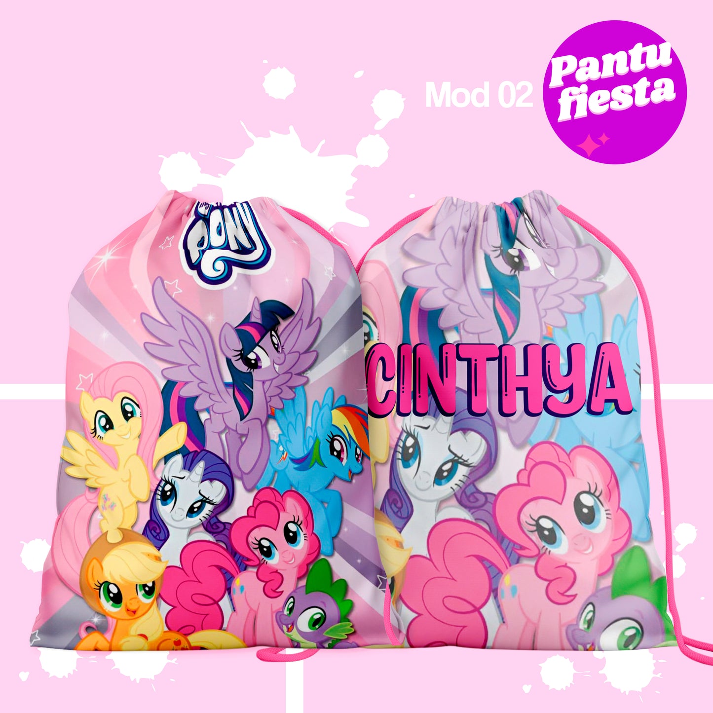 Bolo Dulcero Morralito My Little Pony