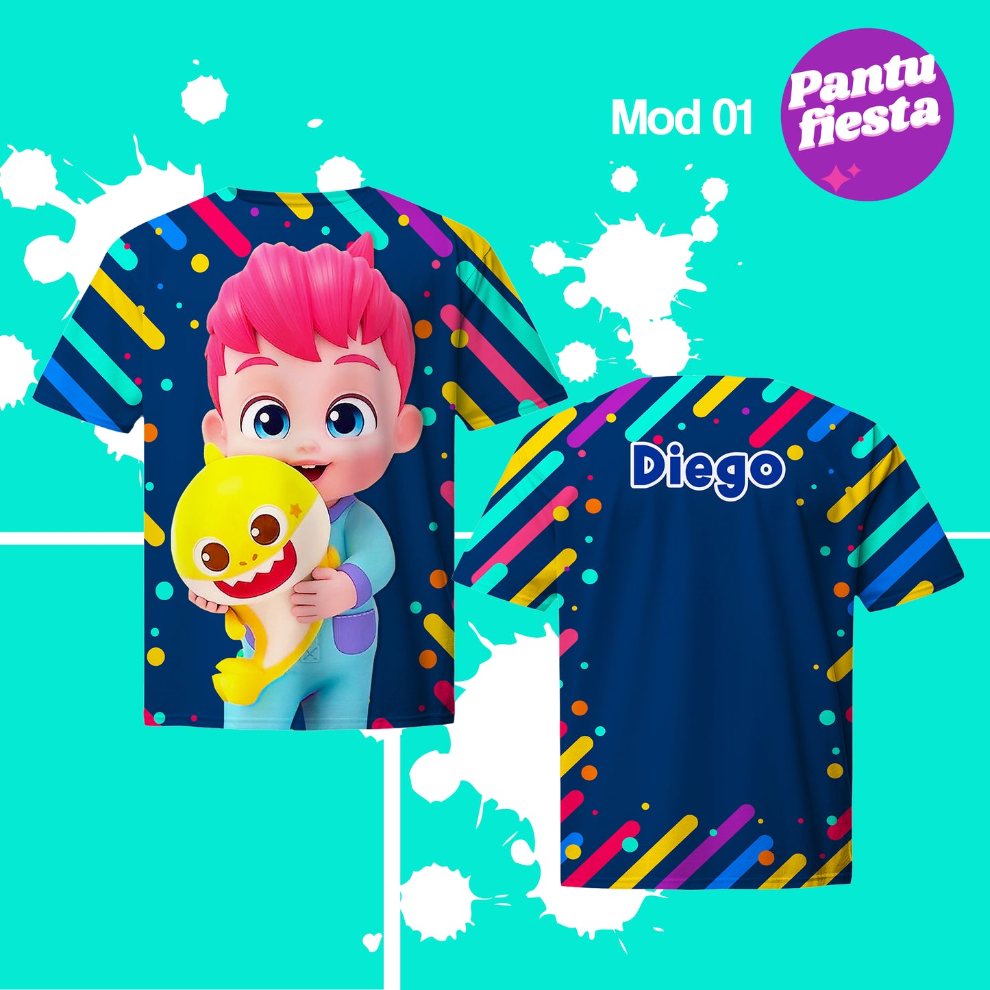 Playera Bebe Finn