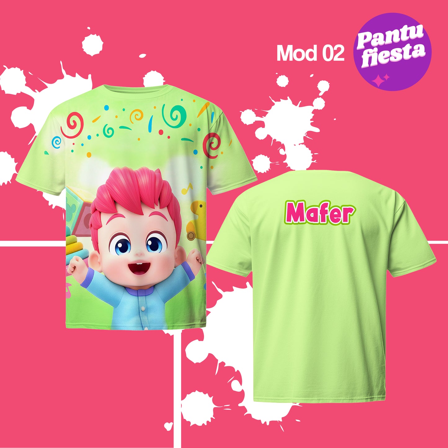 Playera Bebe Finn