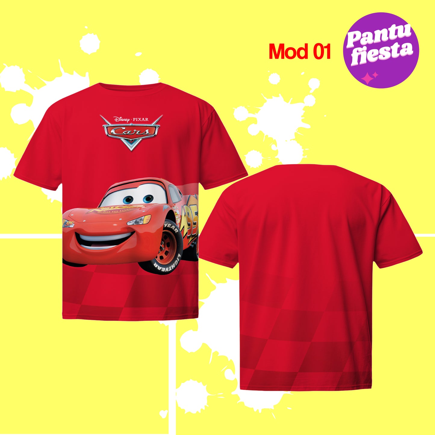 Playera Cars