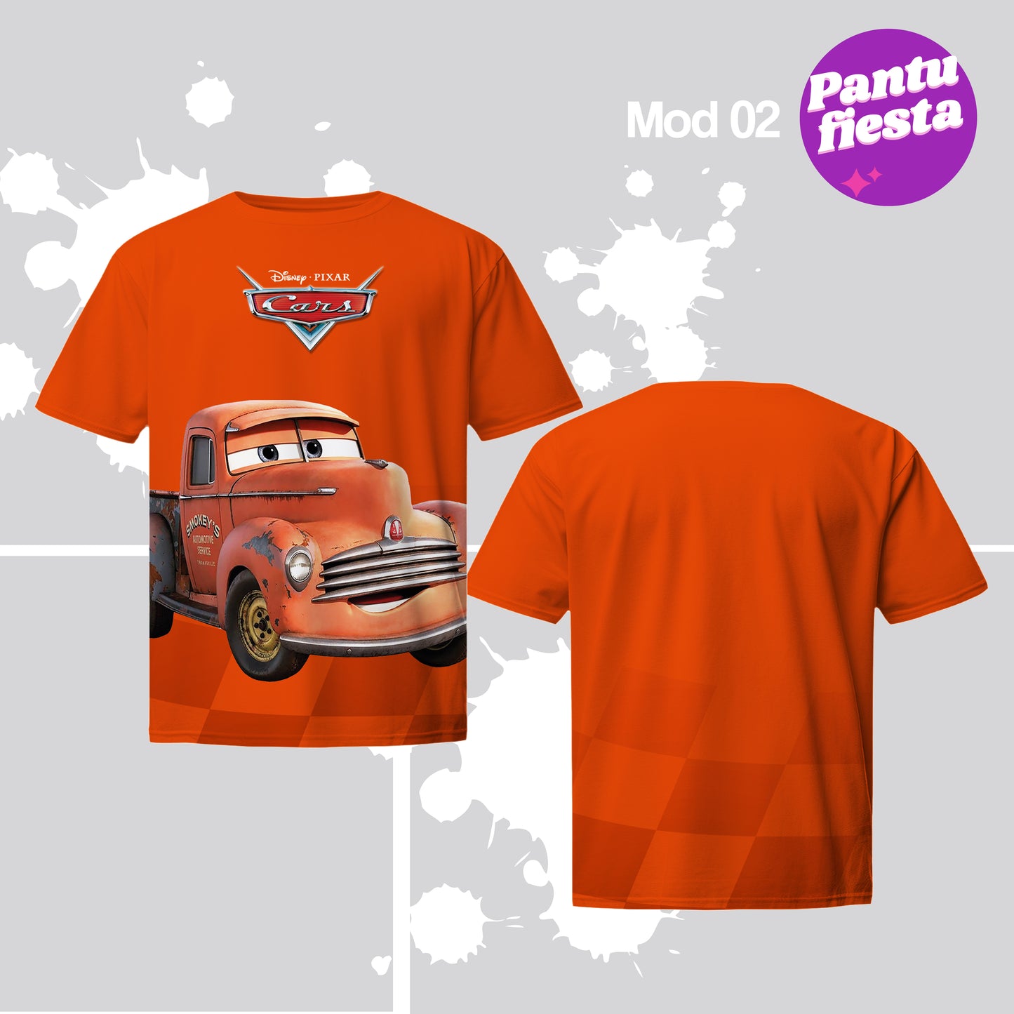 Playera Cars