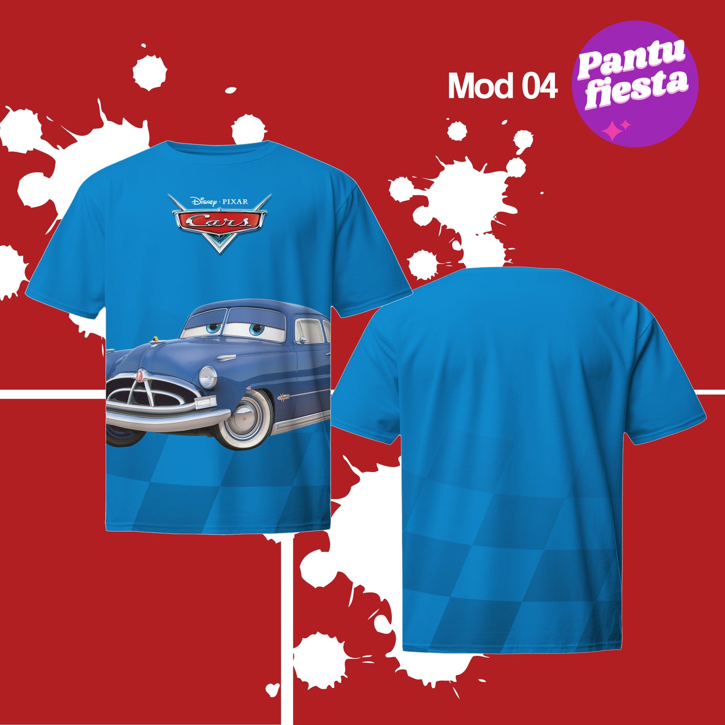 Playera Cars