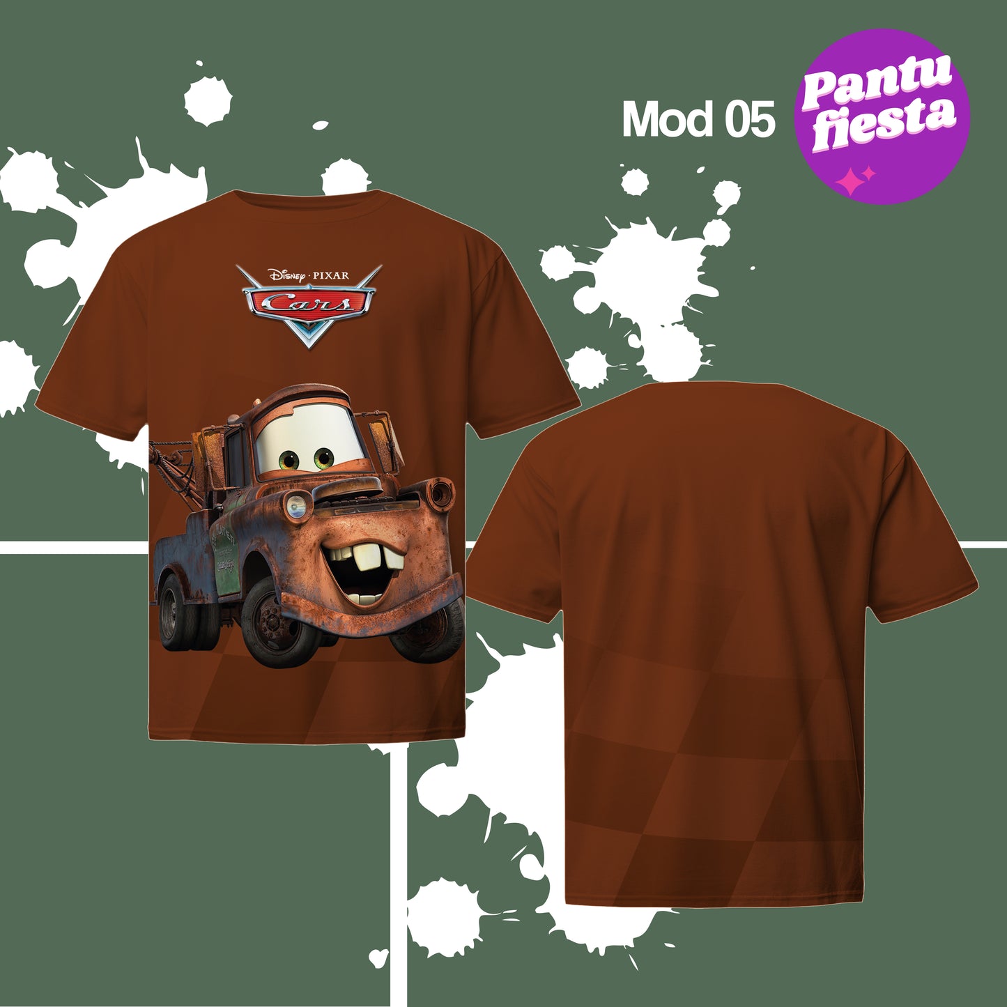 Playera Cars
