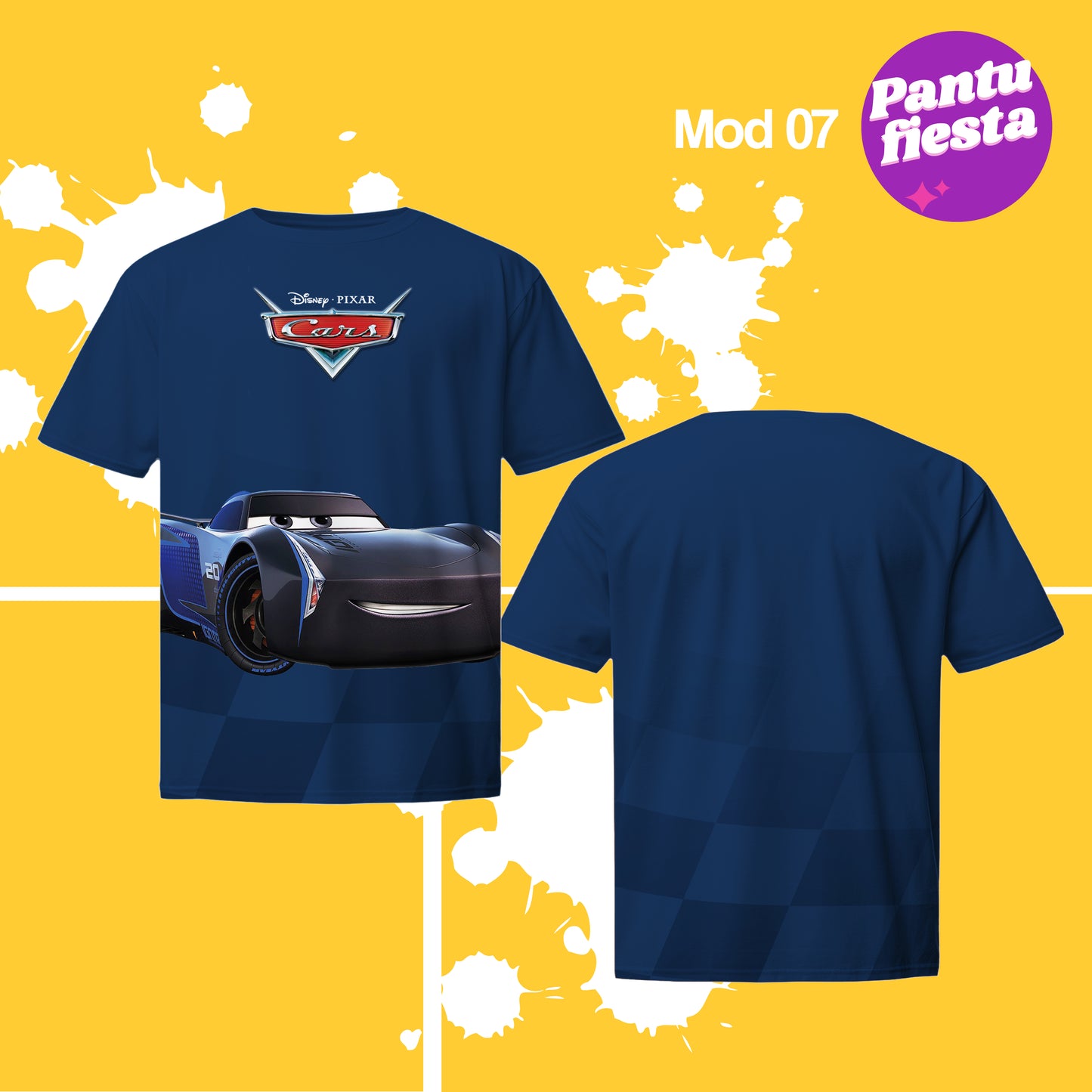 Playera Cars