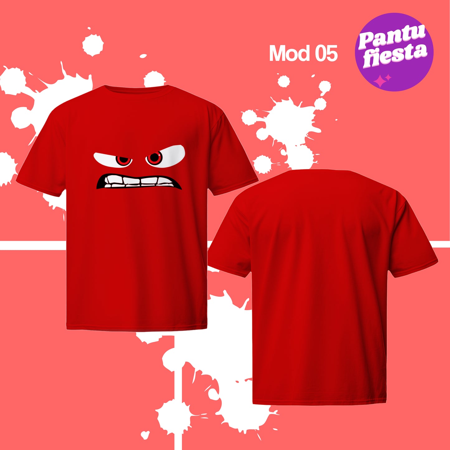 Playera Intensamente