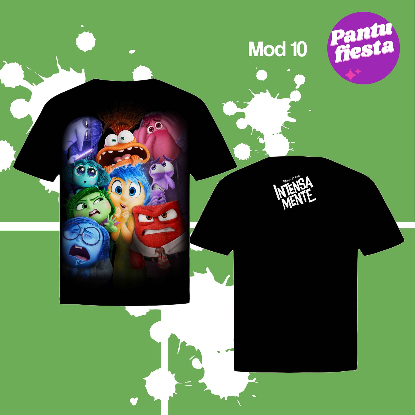 Playera Intensamente