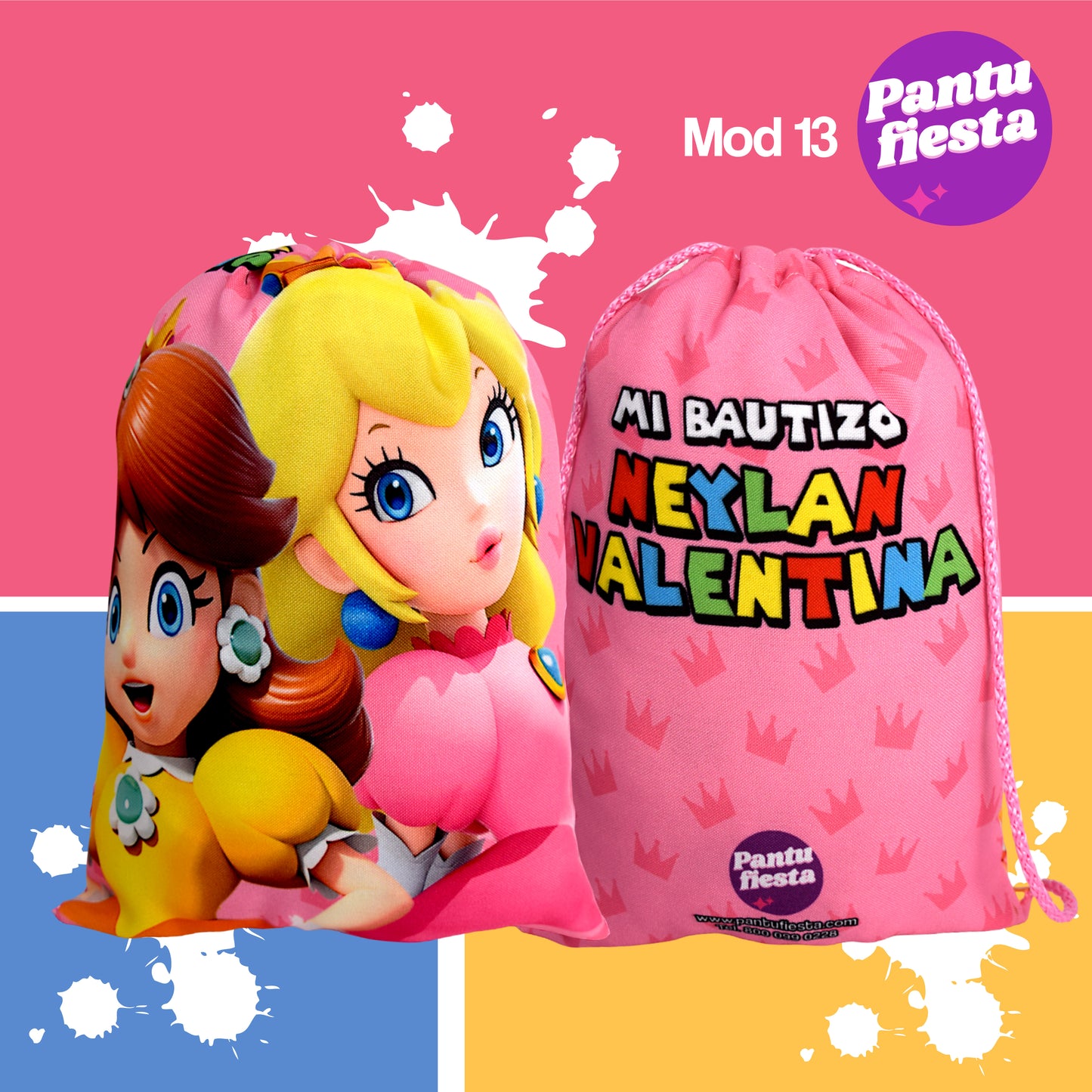 Bolo Dulcero Morralito Mario Bros