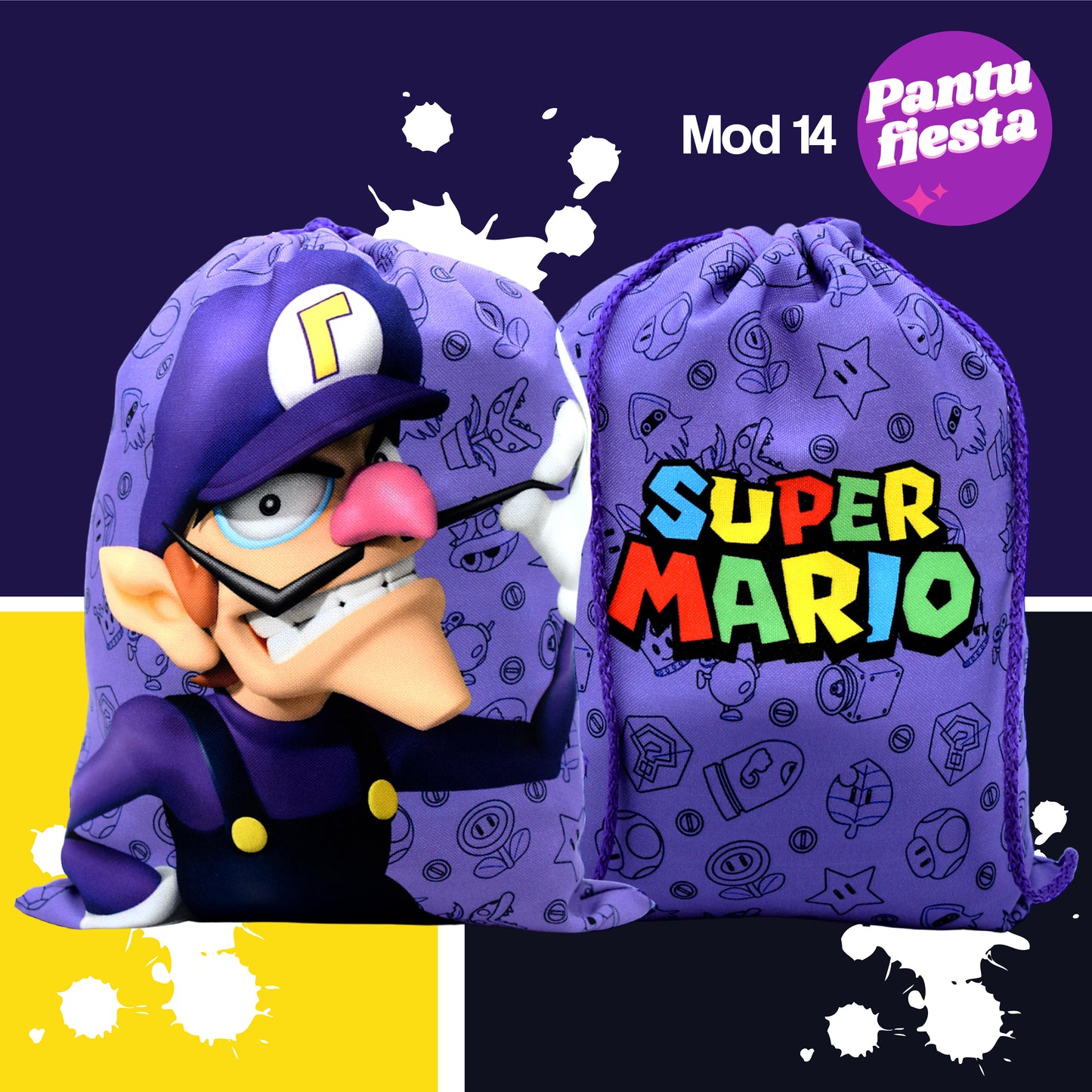 Bolo Dulcero Morralito Mario Bros