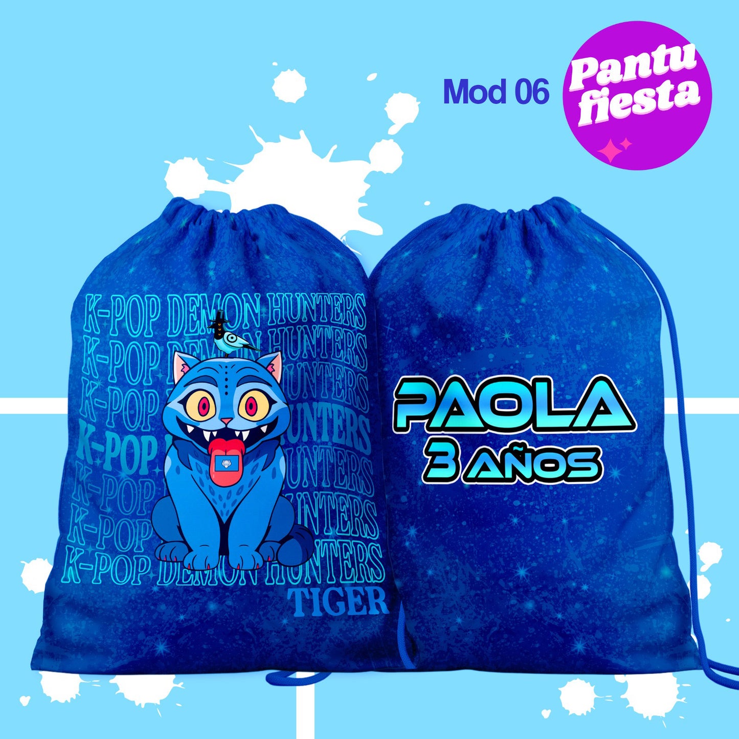 Bolo Dulcero Morralito Guerreras Kpop Huntrix