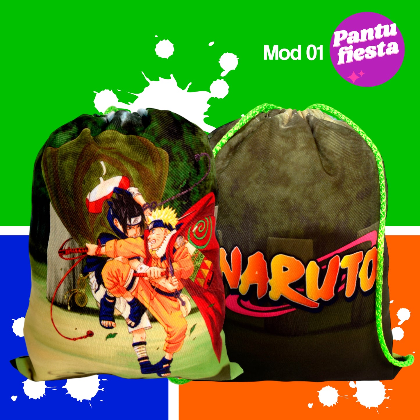 Bolo Dulcero Morralito Naruto