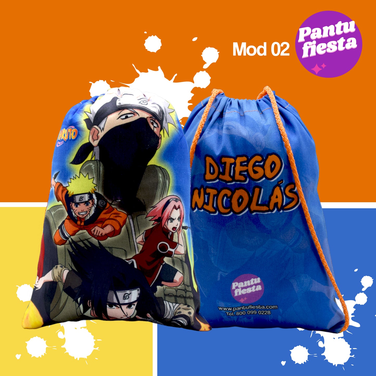 Bolo Dulcero Morralito Naruto