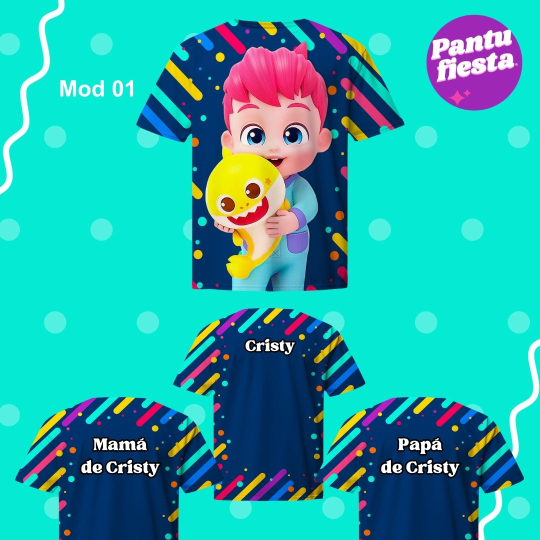 Playera Bebe Finn