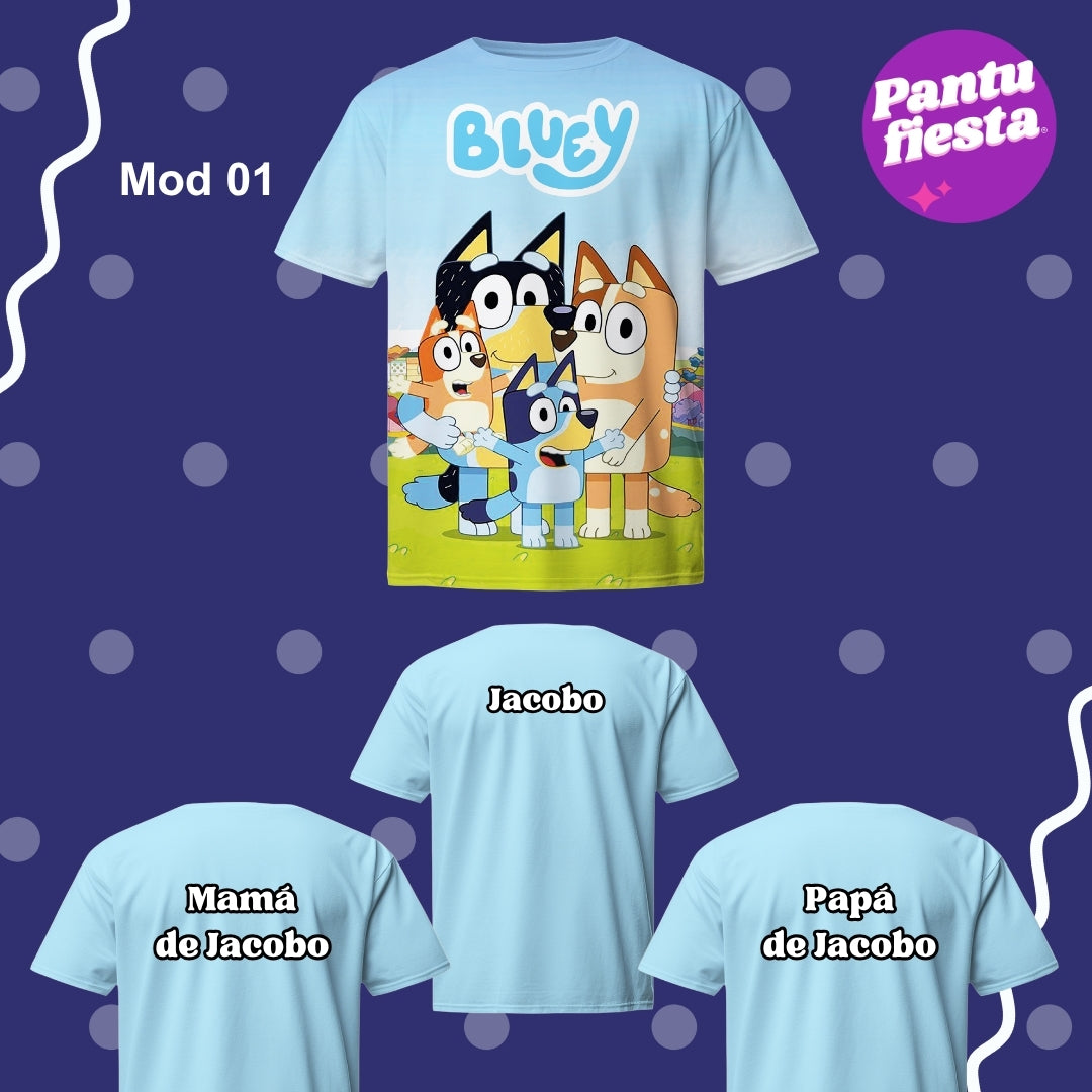 Playera Bluey