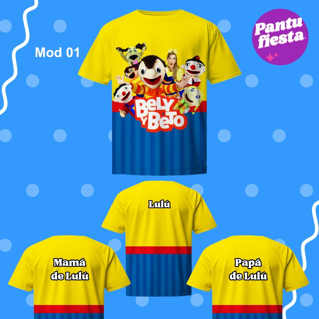 Playera Bely y Beto