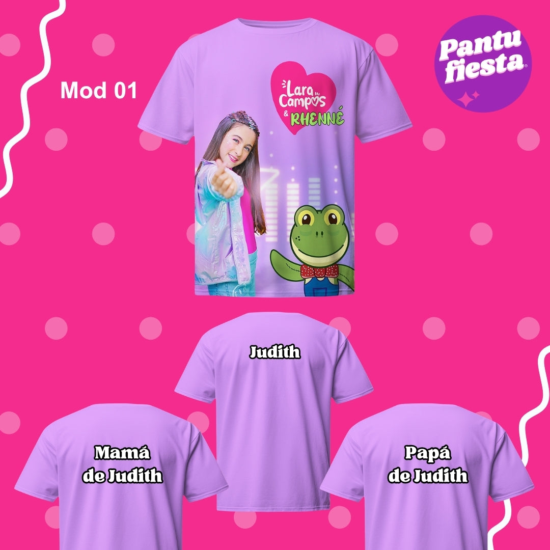 Playera Lara Campos