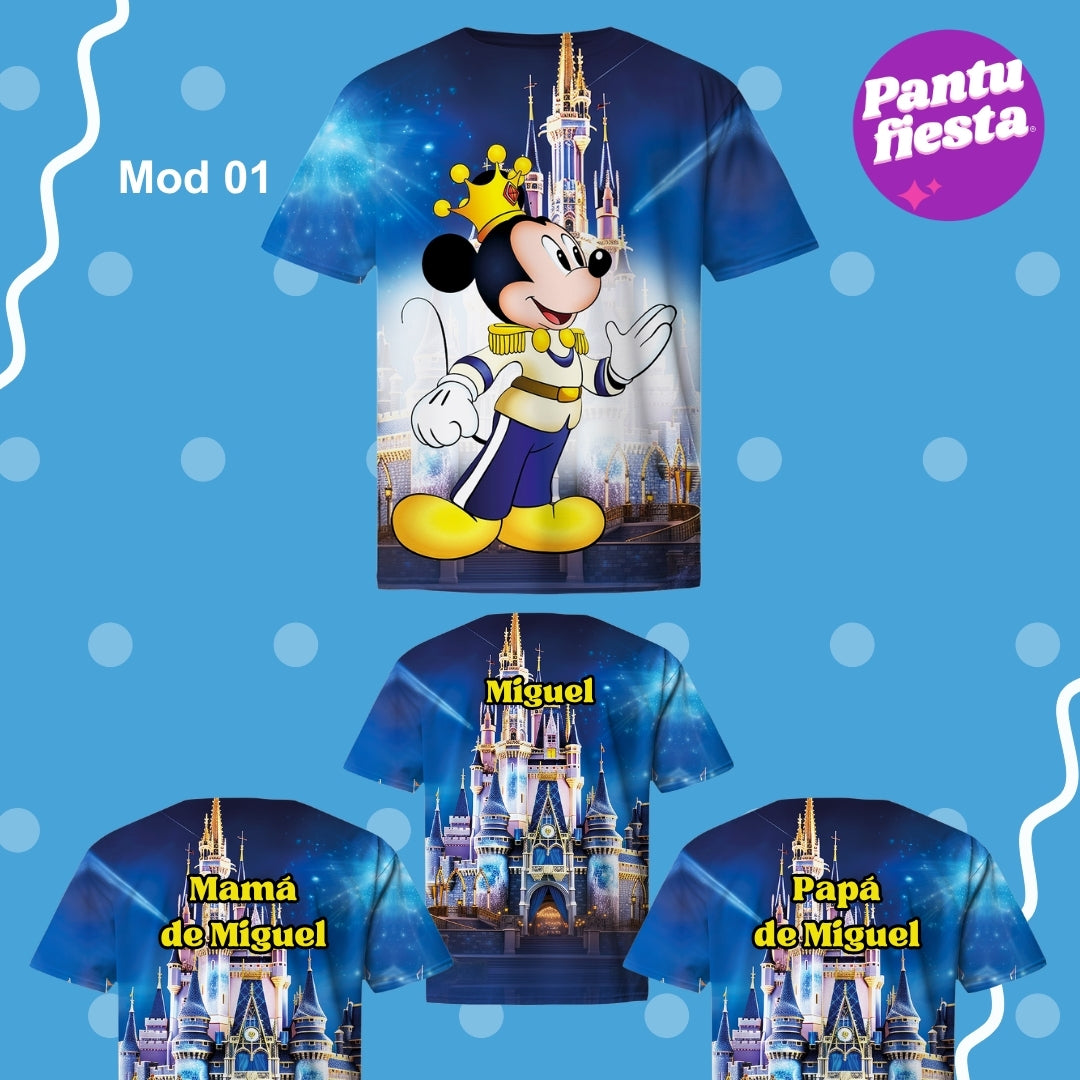 Playera Mickey Rey