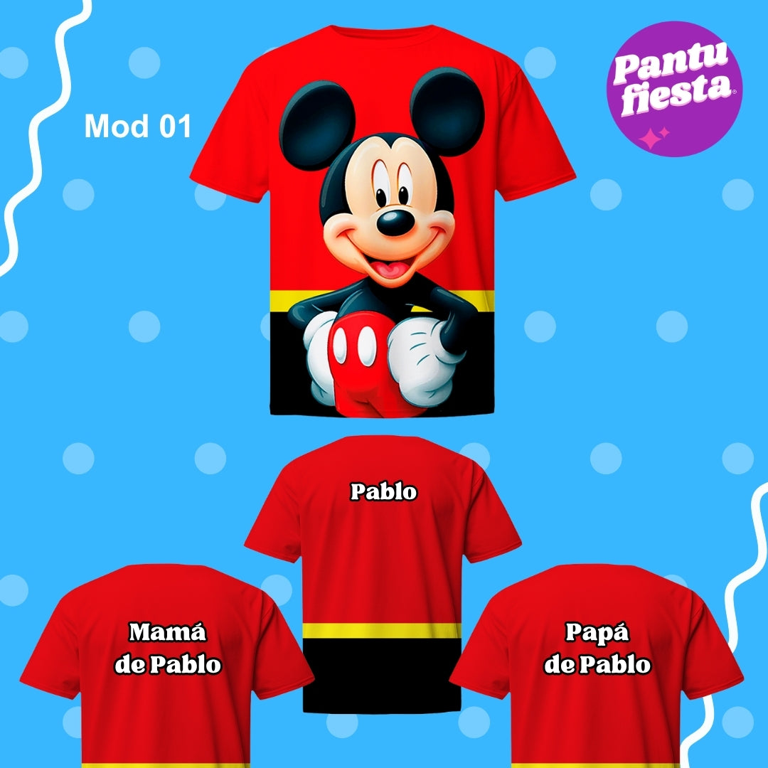 Playera Club de Mickey