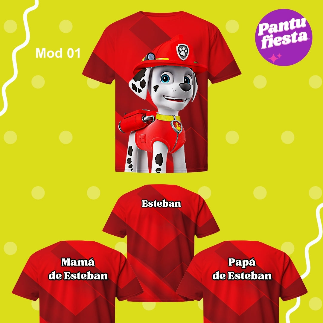 Playera Paw Patrol
