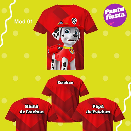 Playera Paw Patrol