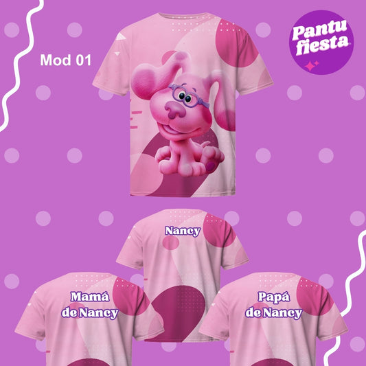 Playera Pistas de Blue