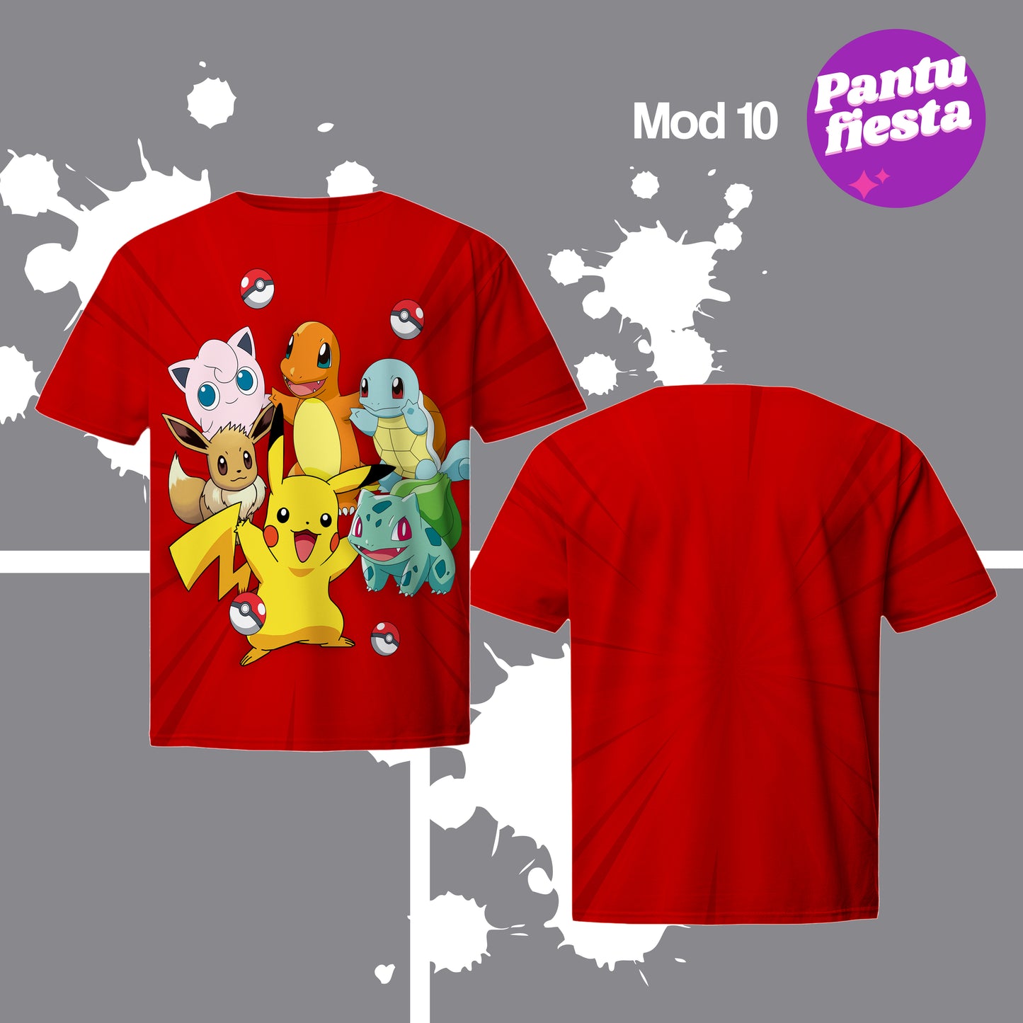 Playera Pokemon