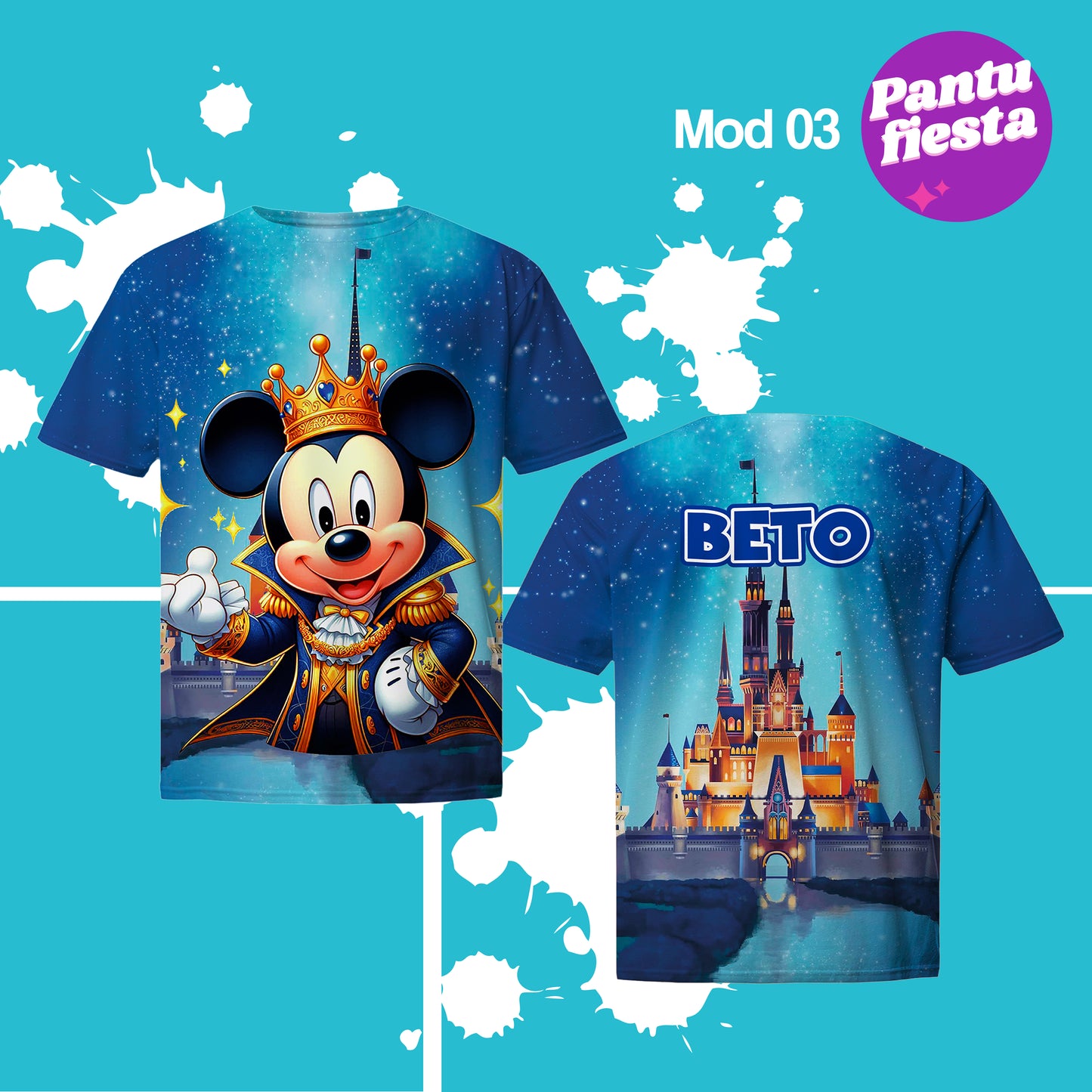 Playera Mickey Rey
