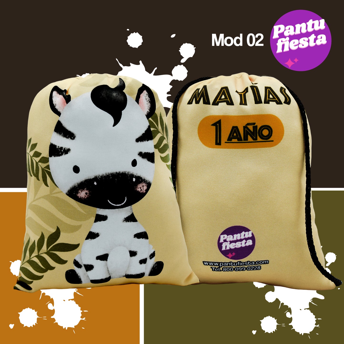 Bolo Dulcero Morralito Safari