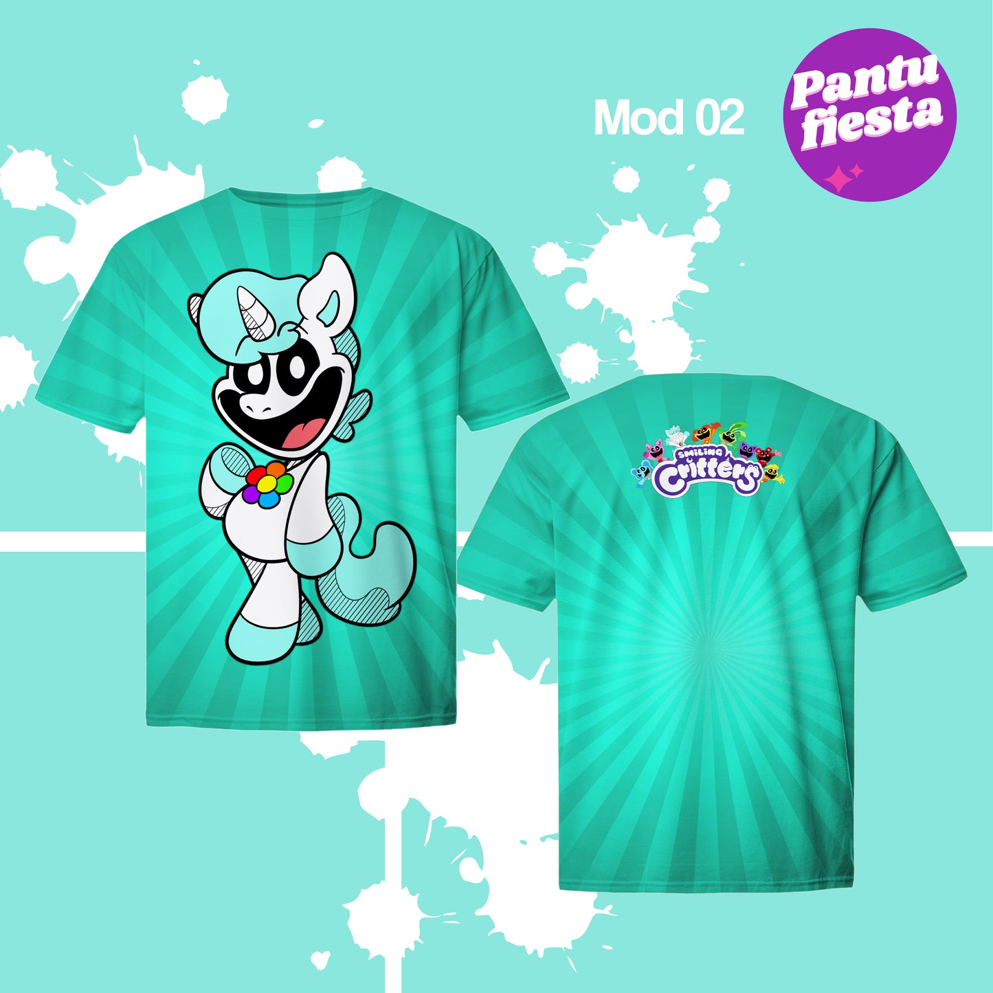 Playera Smiling Critters
