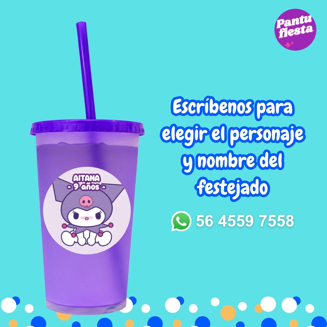 Vaso mágico morado