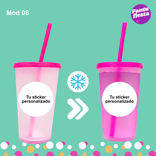 Vaso mágico rosa