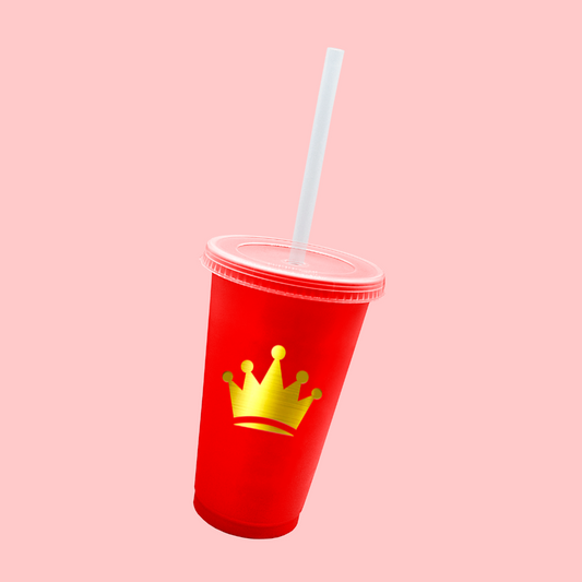 Vaso bachelor rojo