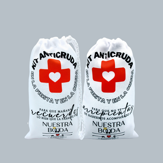 Morralito para kit anticruda