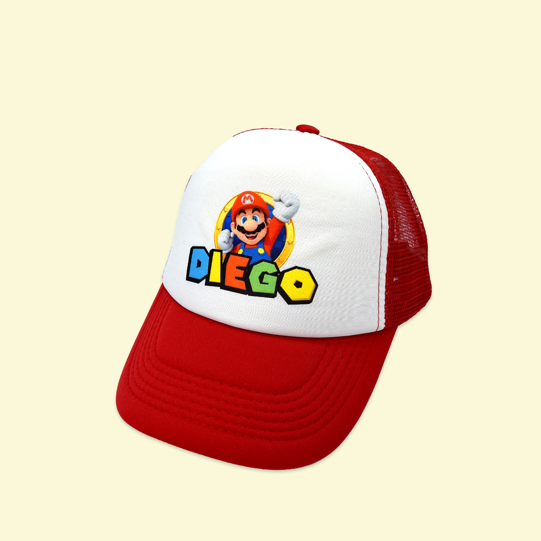 Gorra Mario Bros 